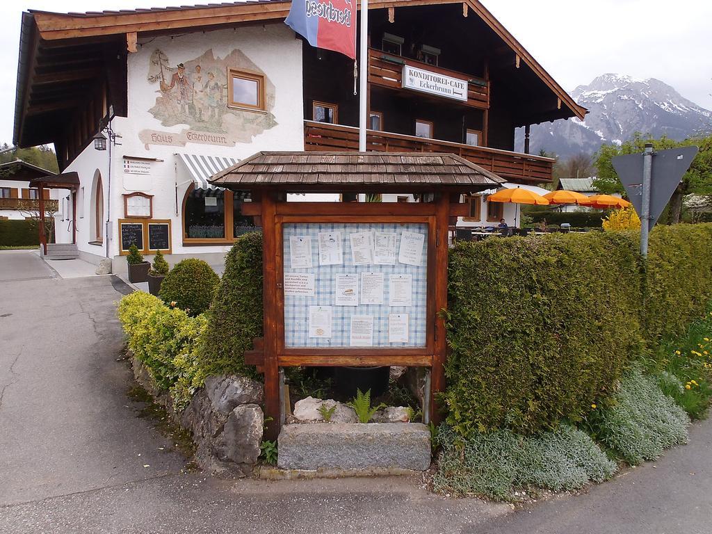 Cafe Pension Eckerbrunn Schönau am Königssee Exterior foto